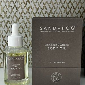 SAND + FOG MOROCCAN AMBER BODY OIL - LARGE 3.7 OZ - GIFT BOX